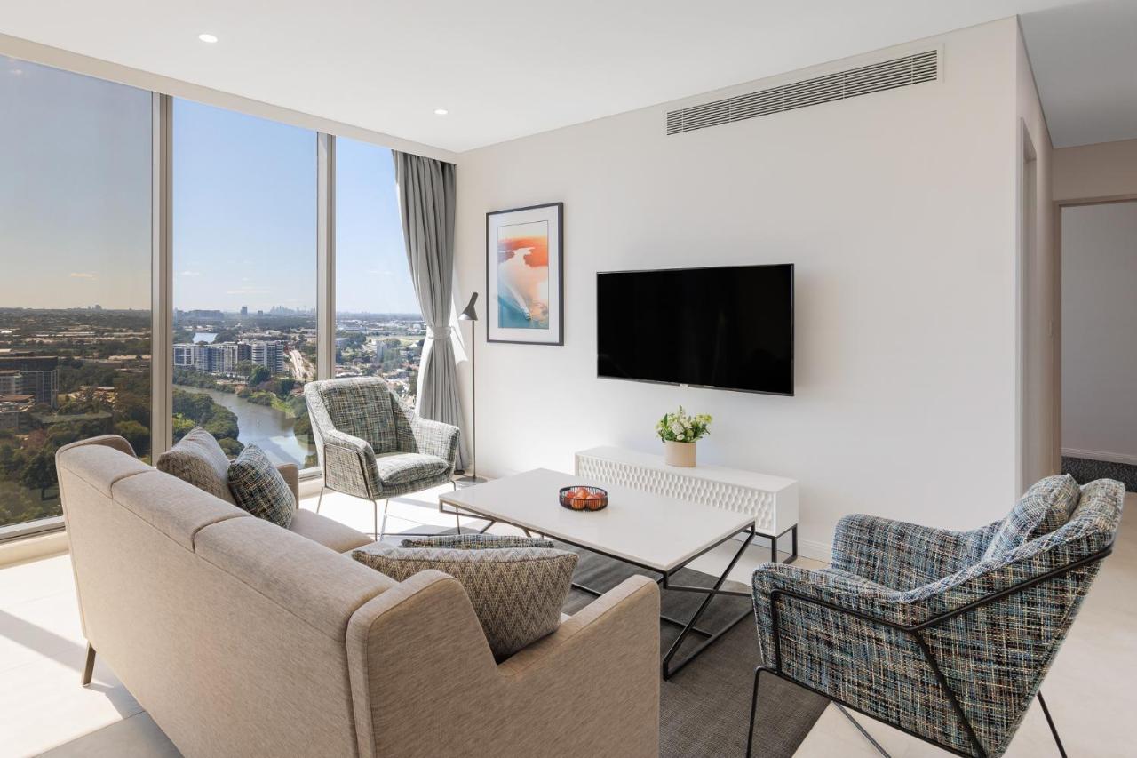 Meriton Suites George Street, Parramatta Sydney Esterno foto