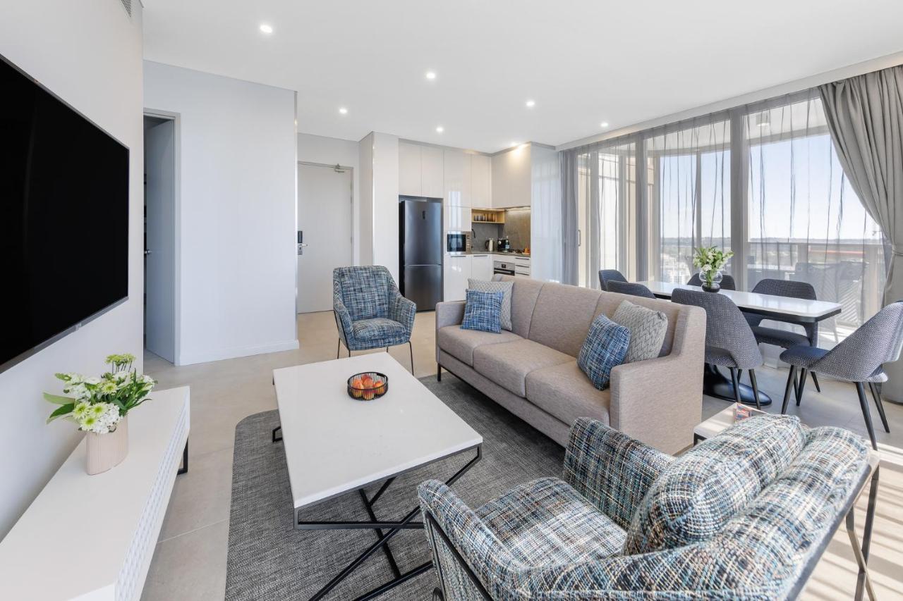 Meriton Suites George Street, Parramatta Sydney Esterno foto