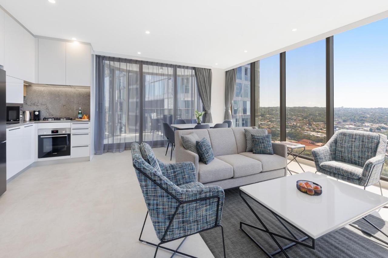 Meriton Suites George Street, Parramatta Sydney Esterno foto