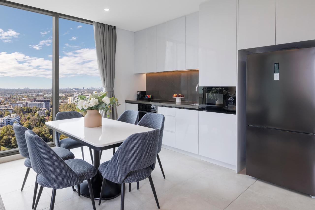 Meriton Suites George Street, Parramatta Sydney Esterno foto