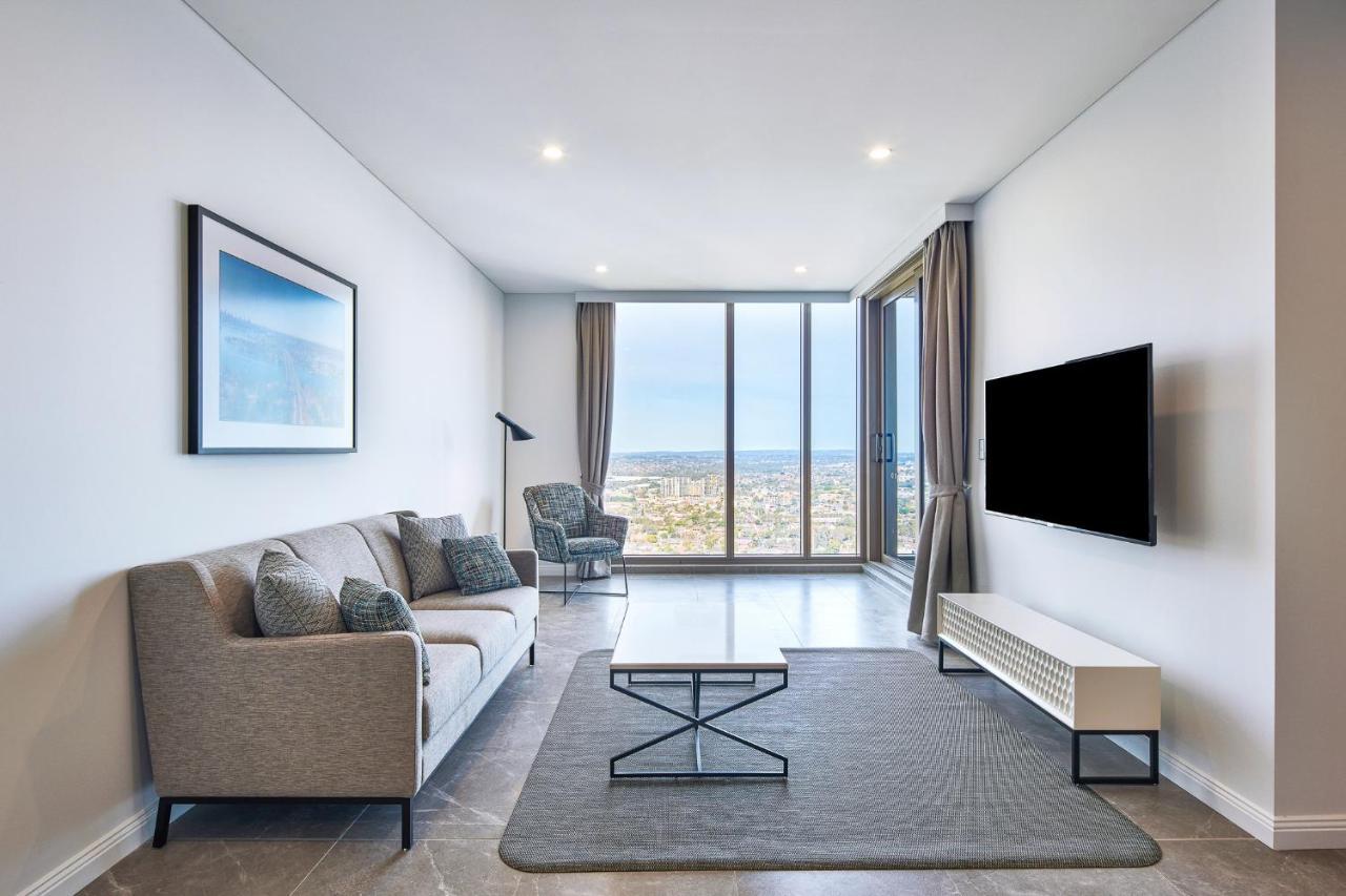 Meriton Suites George Street, Parramatta Sydney Esterno foto
