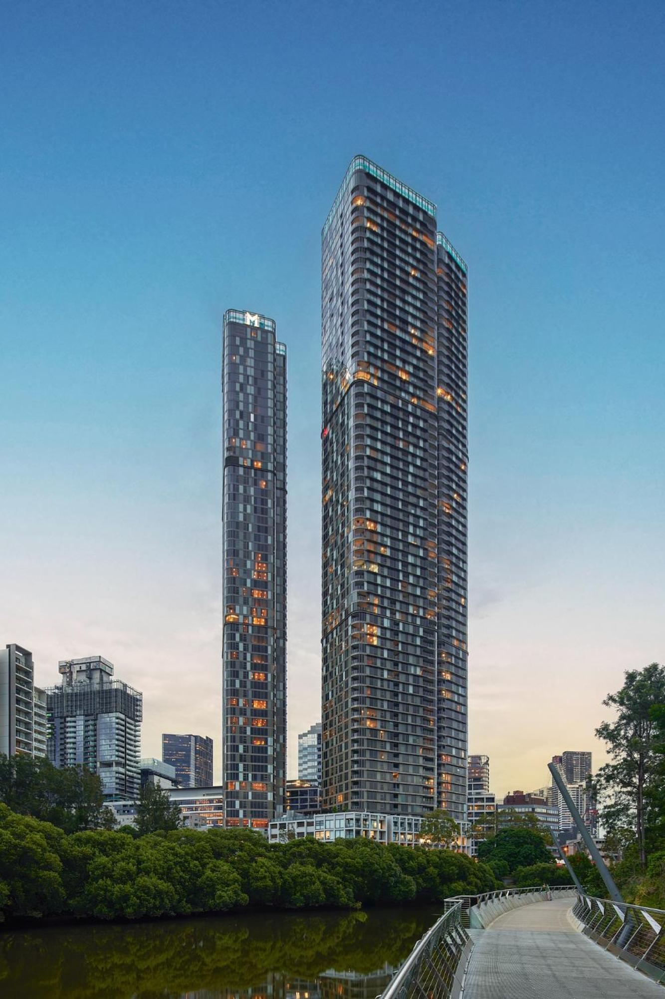 Meriton Suites George Street, Parramatta Sydney Esterno foto