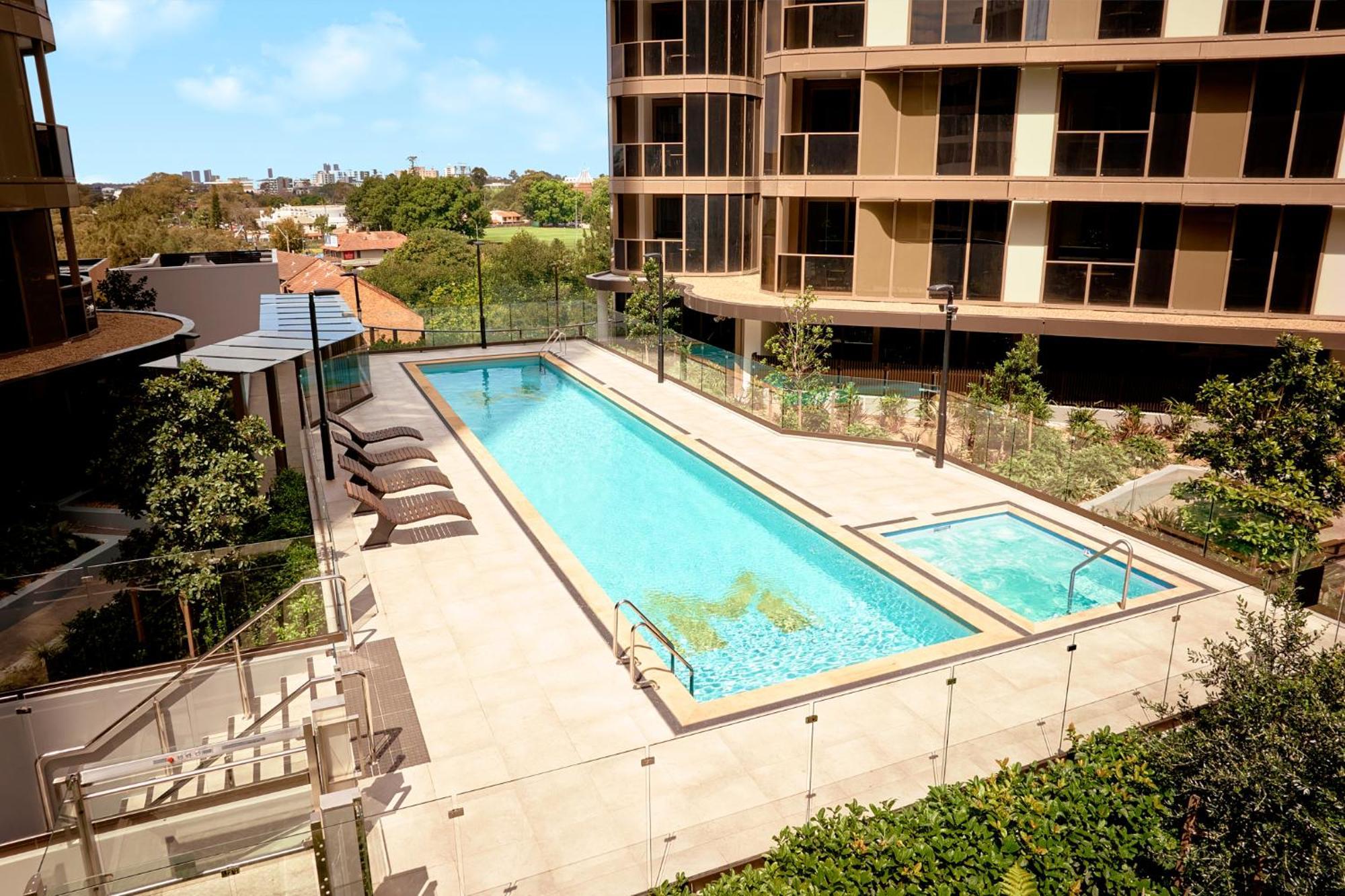 Meriton Suites George Street, Parramatta Sydney Esterno foto